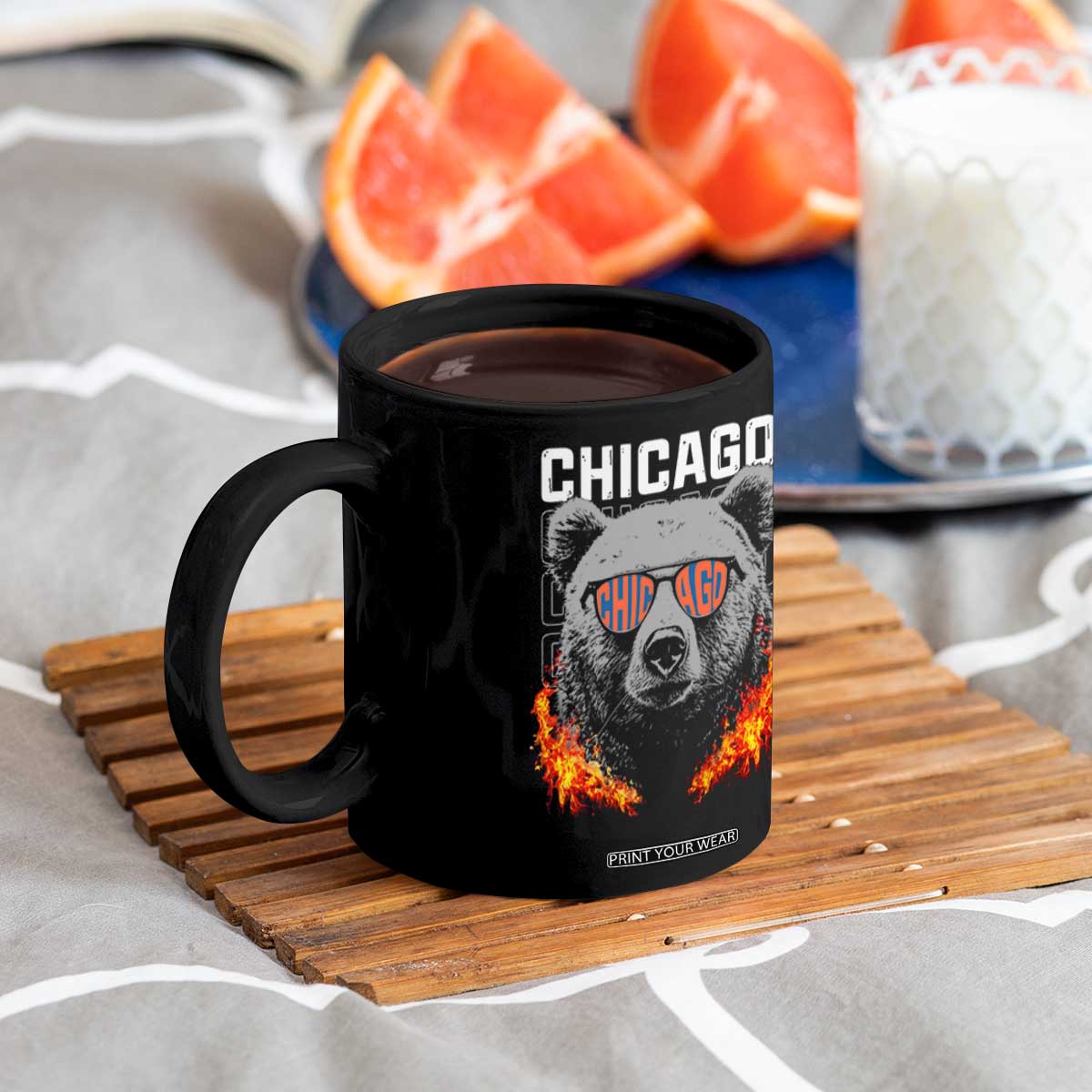 Vintage Retro BF Coffee Mug Football Lover TS10 Print Your Wear