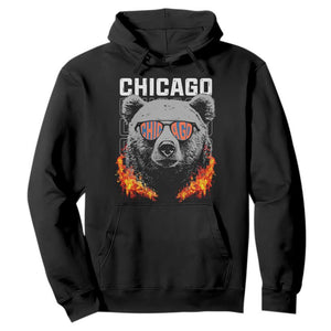 Bears Mascot Hoodie Vintage Retro Chicago TS10 Black Print Your Wear