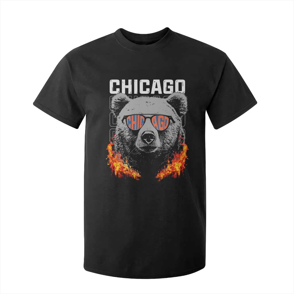 Bears Mascot T Shirt For Kid Vintage Retro Chicago TS10 Black Print Your Wear
