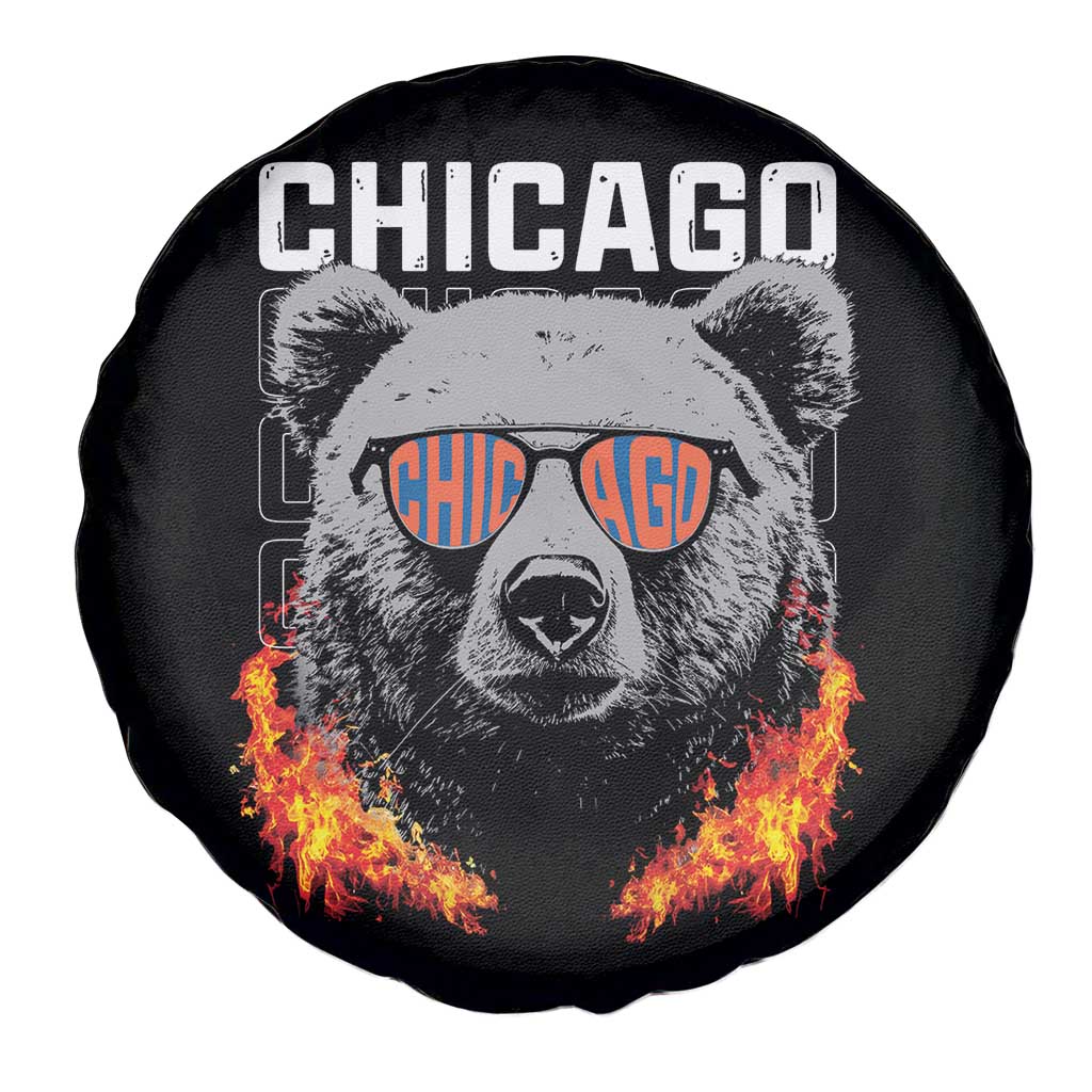 Bears Mascot Spare Tire Cover Vintage Retro Chicago TS10 Print Your Wear