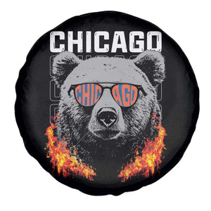 Bears Mascot Spare Tire Cover Vintage Retro Chicago TS10 Print Your Wear