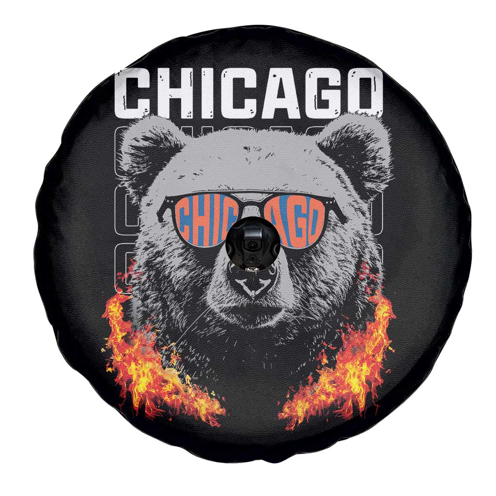 Bears Mascot Spare Tire Cover Vintage Retro Chicago TS10 Print Your Wear