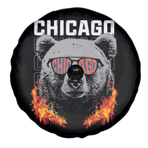 Bears Mascot Spare Tire Cover Vintage Retro Chicago TS10 Print Your Wear