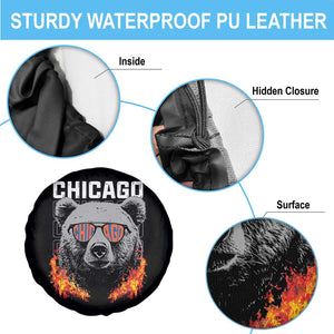 Bears Mascot Spare Tire Cover Vintage Retro Chicago TS10 Print Your Wear