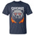 Bears Mascot T Shirt Vintage Retro Chicago TS10 Navy Print Your Wear