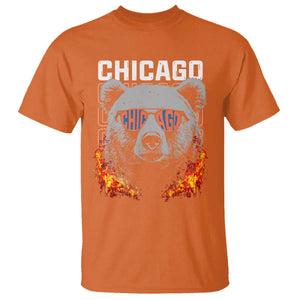 Bears Mascot T Shirt Vintage Retro Chicago TS10 Orange Print Your Wear