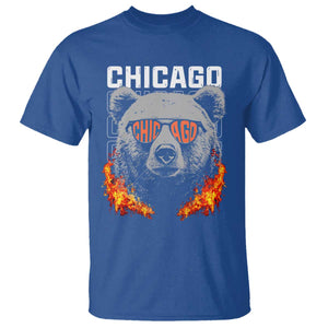 Bears Mascot T Shirt Vintage Retro Chicago TS10 Royal Blue Print Your Wear