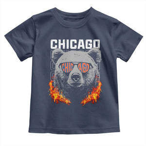 Vintage Retro BF Toddler T Shirt Football Lover TS10 Navy Print Your Wear