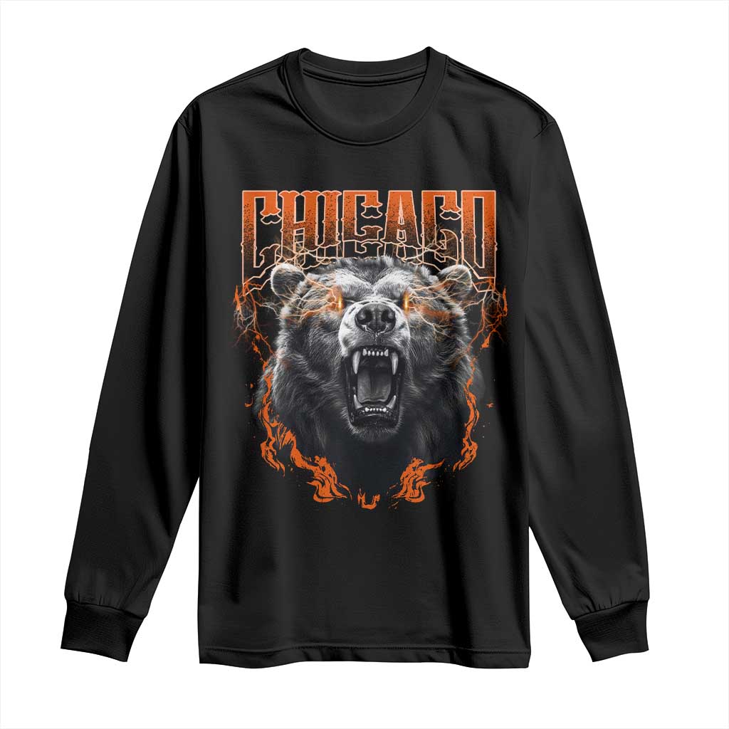 Vintage CFB Long Sleeve Shirt Retro Graphic Streetwear Bootleg TS10 Black Print Your Wear
