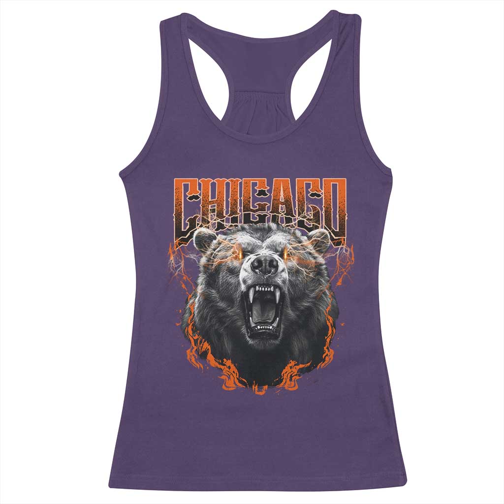 Vintage CFB Racerback Tank Top Retro Graphic Streetwear Bootleg TS10 Purple Print Your Wear