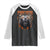 Vintage Chicago Raglan Shirt Retro Graphic Wild Bear Streetwear Bootleg TS10 Black White Print Your Wear