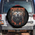 Vintage Chicago Spare Tire Cover Retro Graphic Wild Bear Streetwear Bootleg TS10 No hole Black Print Your Wear
