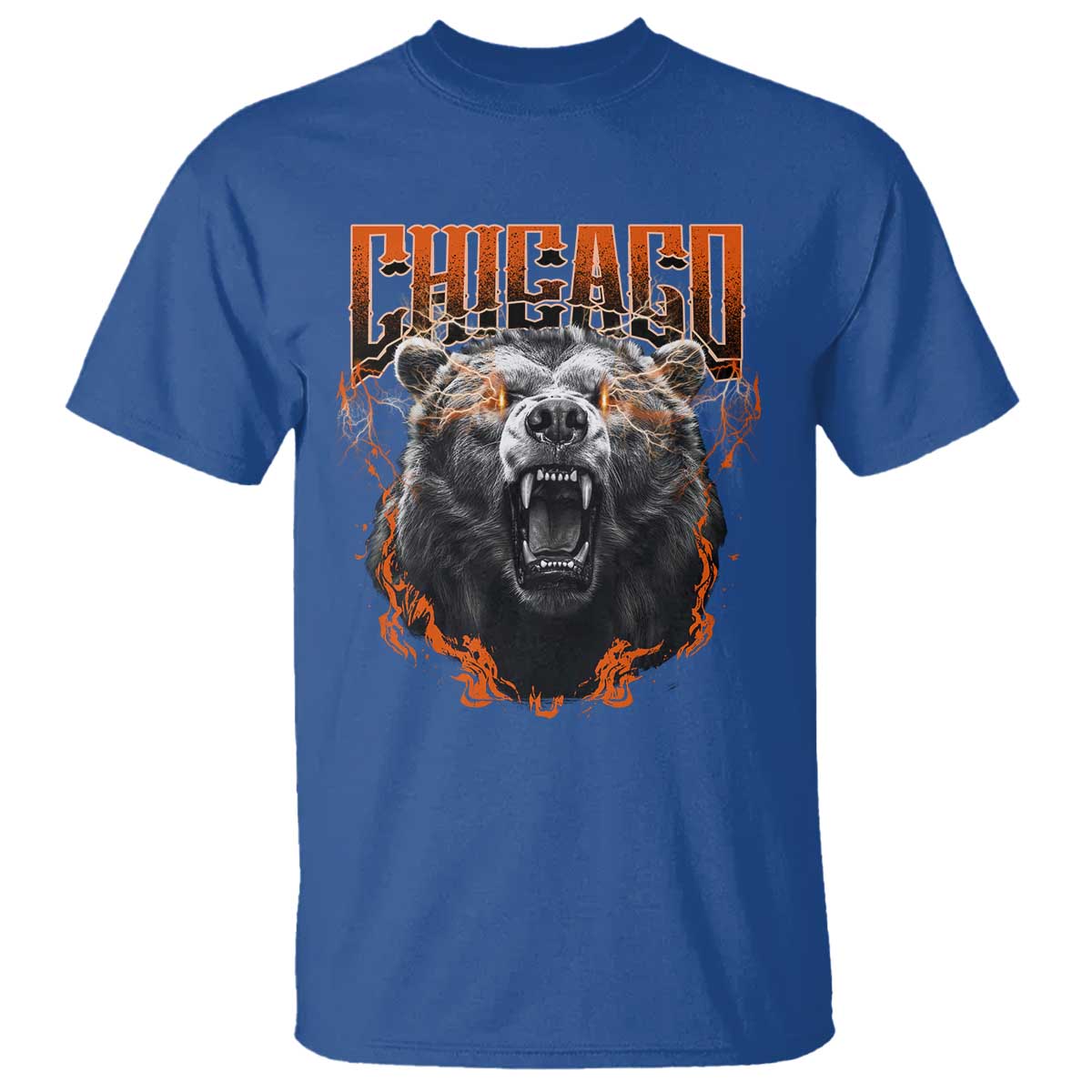 Vintage CFB T Shirt Retro Graphic Streetwear Bootleg TS10 Royal Blue Print Your Wear