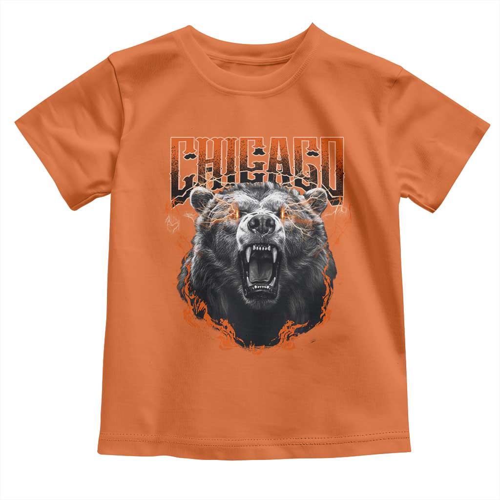 Vintage CFB Toddler T Shirt Retro Graphic Streetwear Bootleg TS10 Orange Print Your Wear