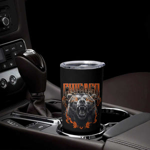 Vintage Chicago Tumbler Cup Retro Graphic Wild Bear Streetwear Bootleg TS10 Print Your Wear