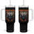 Vintage Chicago Tumbler With Handle Retro Graphic Wild Bear Streetwear Bootleg TS10 One Size: 40 oz Black Print Your Wear
