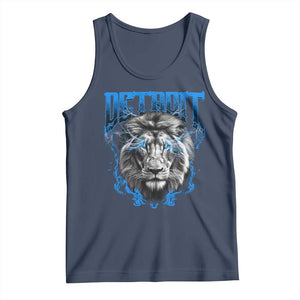LF Game Day Tank Top Football Fan Apparel TS10 Navy Print Your Wear