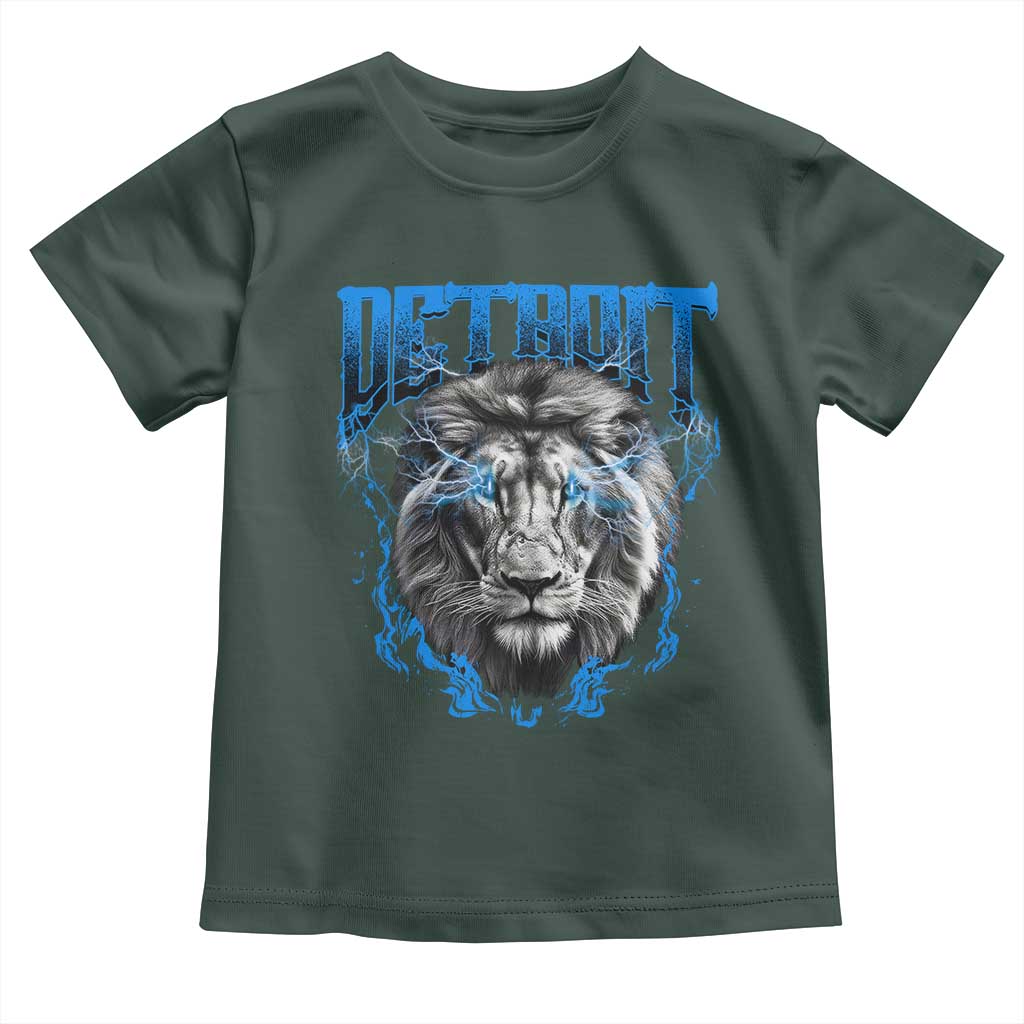 LF Game Day Toddler T Shirt Football Fan Apparel TS10 Dark Forest Green Print Your Wear