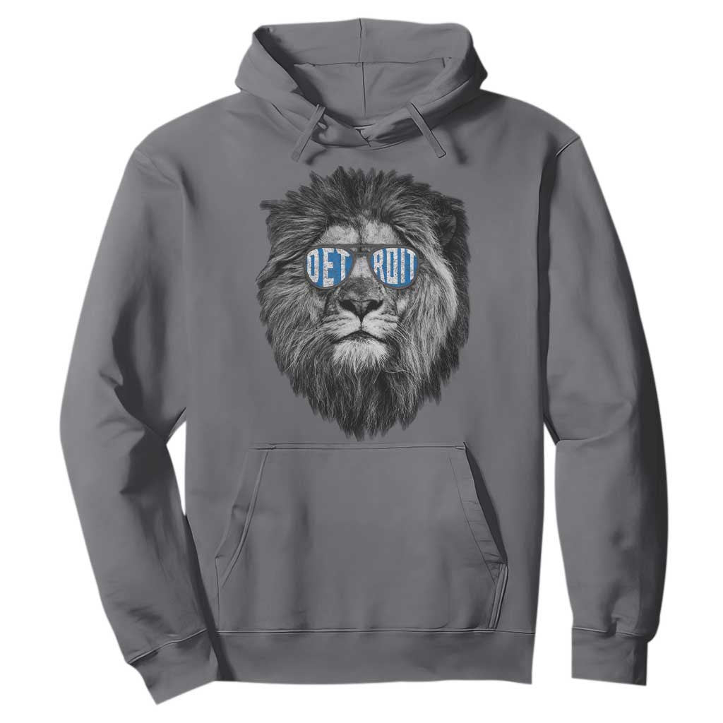LF Game Day Hoodie Wearing Glasses Retro Vintage Style Football Fan TS10 Charcoal Print Your Wear