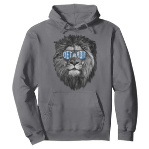 LF Game Day Hoodie Wearing Glasses Retro Vintage Style Football Fan TS10 Charcoal Print Your Wear