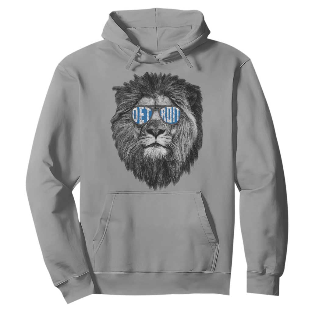 LF Game Day Hoodie Wearing Glasses Retro Vintage Style Football Fan TS10 Sport Gray Print Your Wear