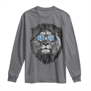 LF Game Day Long Sleeve Shirt Wearing Glasses Retro Vintage Style Football Fan TS10 Charcoal Print Your Wear