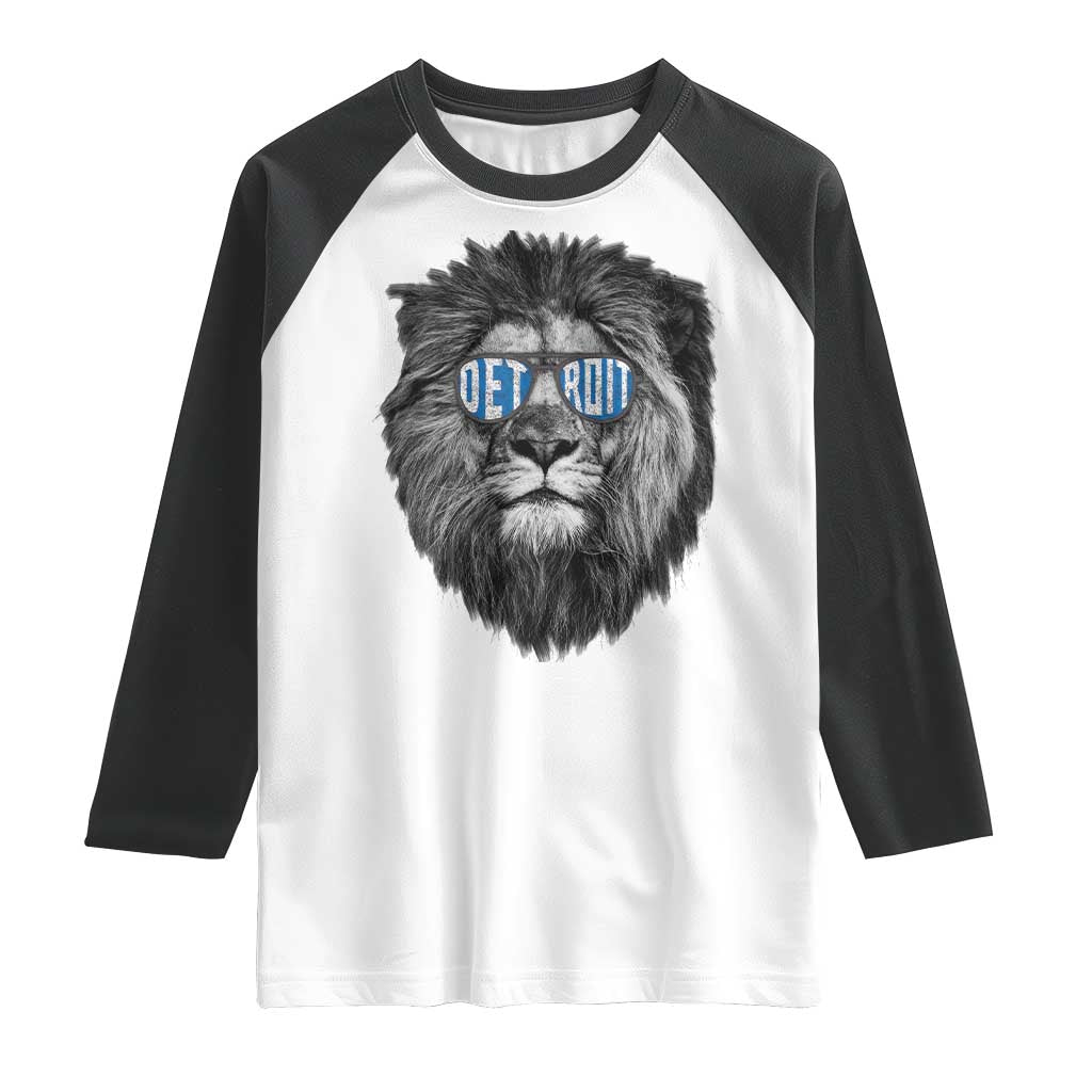 LF Game Day Raglan Shirt Wearing Glasses Retro Vintage Style Football Fan TS10 White Black Print Your Wear