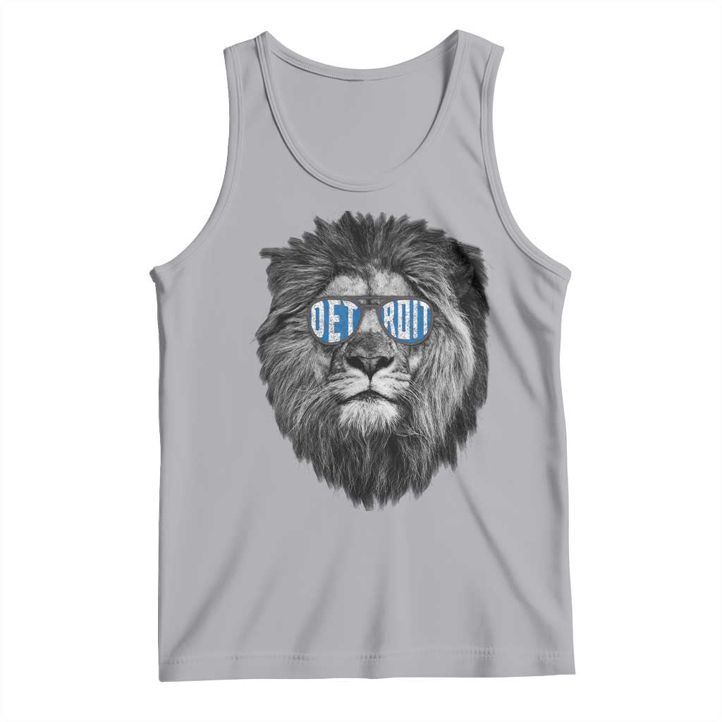 LF Game Day Tank Top Wearing Glasses Retro Vintage Style Football Fan TS10 Athletic Heather Print Your Wear