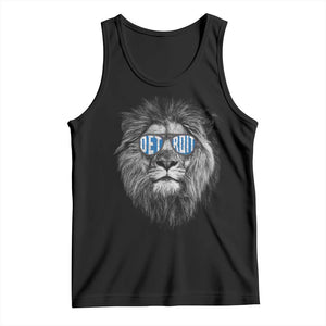 LF Game Day Tank Top Wearing Glasses Retro Vintage Style Football Fan TS10 Black Print Your Wear