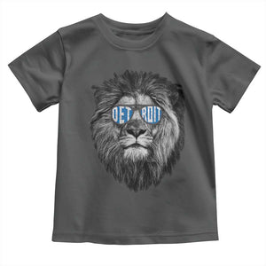 LF Game Day Toddler T Shirt Wearing Glasses Retro Vintage Style Football Fan TS10 Dark Heather Print Your Wear