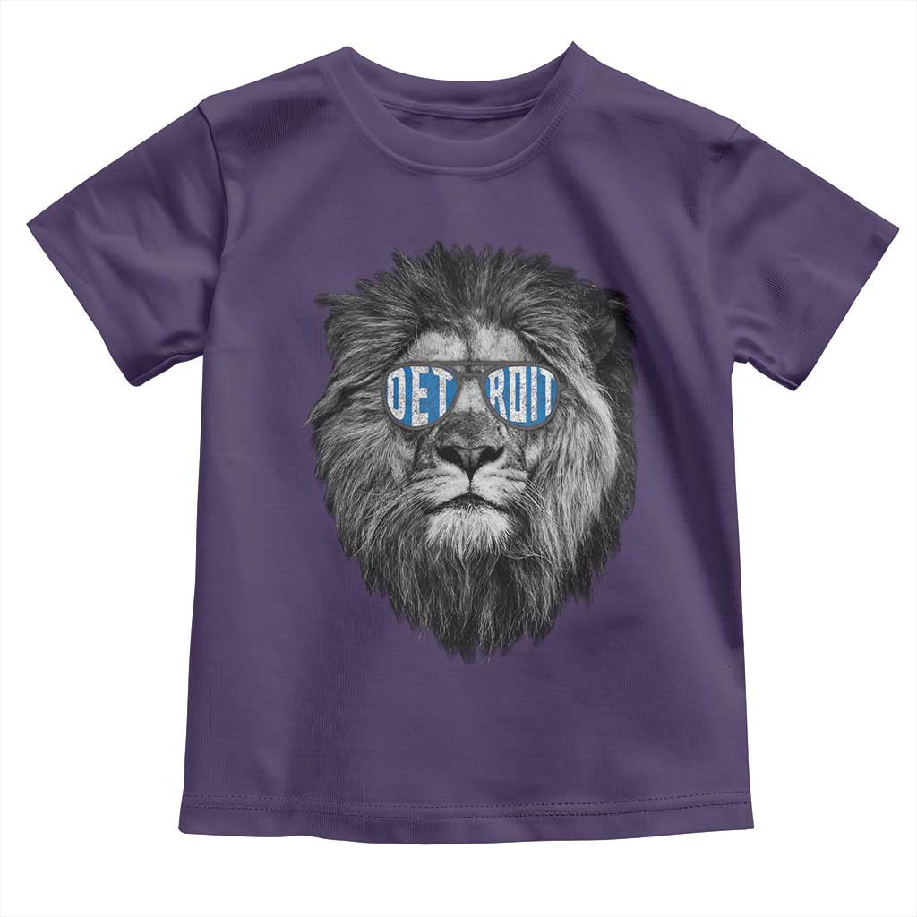 LF Game Day Toddler T Shirt Wearing Glasses Retro Vintage Style Football Fan TS10 Purple Print Your Wear
