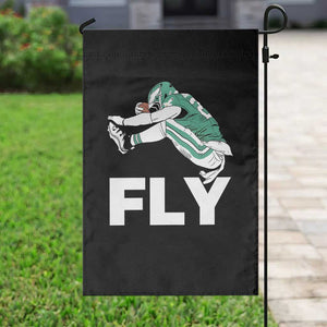 Philly Fan Garden Flag Barkley Backwards Hurdle TS10 Print Your Wear
