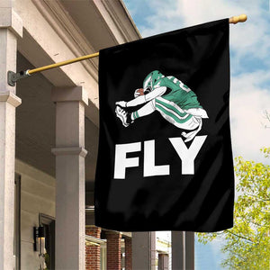 Philly Fan Garden Flag Barkley Backwards Hurdle TS10 Print Your Wear