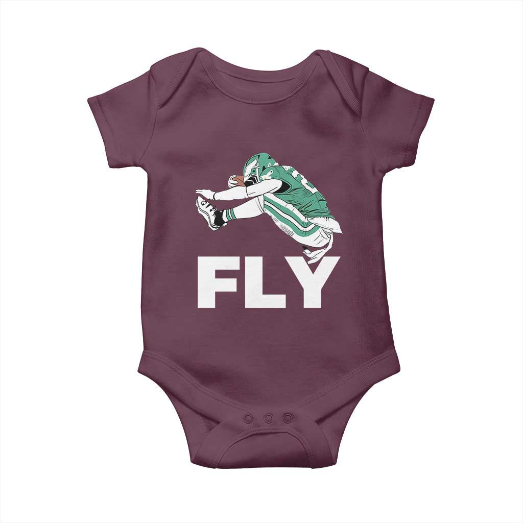 EF Game Day Baby Onesie Retro Sports Fan TS10 Maroon Print Your Wear