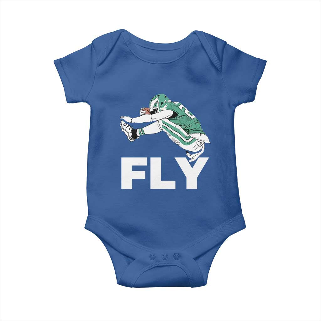 EF Game Day Baby Onesie Retro Sports Fan TS10 Royal Blue Print Your Wear