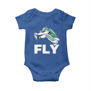 Philly Fan Baby Onesie Barkley Backwards Hurdle TS10 Royal Blue Print Your Wear