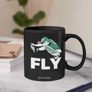 Philly Fan Coffee Mug Barkley Backwards Hurdle TS10 Print Your Wear