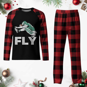 EF Game Day Plaid Pajama Set Retro Sports Fan TS10 Buffalo Plaid Print Your Wear