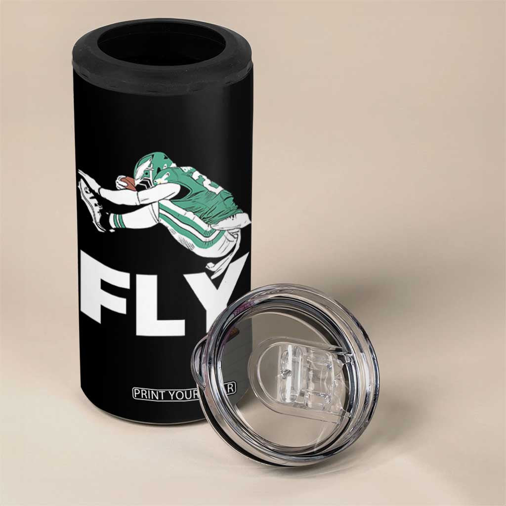 EF Game Day 4 in 1 Can Cooler Tumbler Retro Sports Fan TS10 Print Your Wear