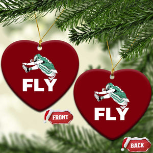 Philly Fan Ceramic Ornament Barkley Backwards Hurdle TS10 Print Your Wear