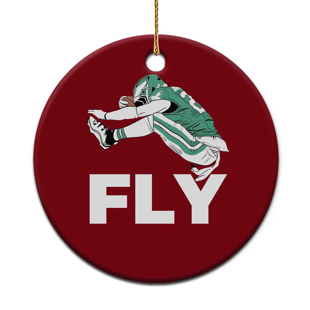 EF Game Day Ceramic Ornament Retro Sports Fan TS10 1pc Red Print Your Wear