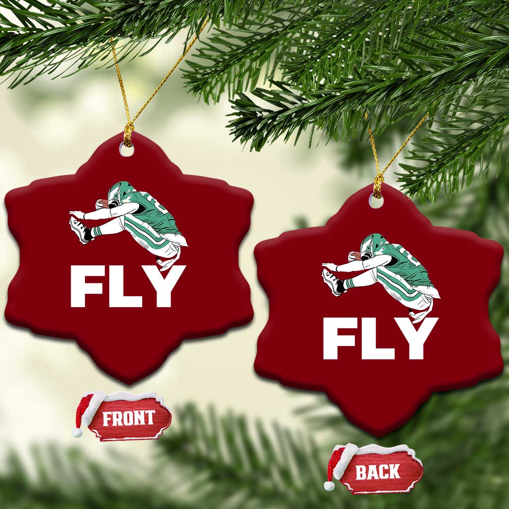 Philly Fan Ceramic Ornament Barkley Backwards Hurdle TS10 Print Your Wear