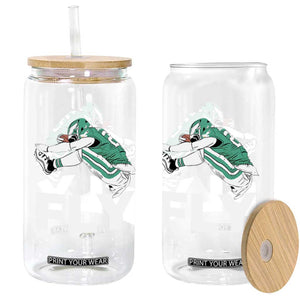 Philly Fan Glass Can Barkley Backwards Hurdle TS10 Print Your Wear