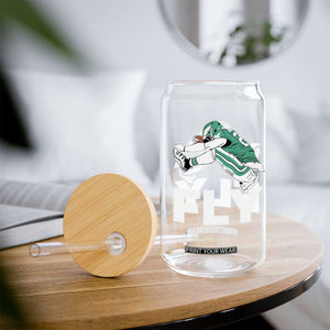 Philly Fan Glass Can Barkley Backwards Hurdle TS10 Print Your Wear