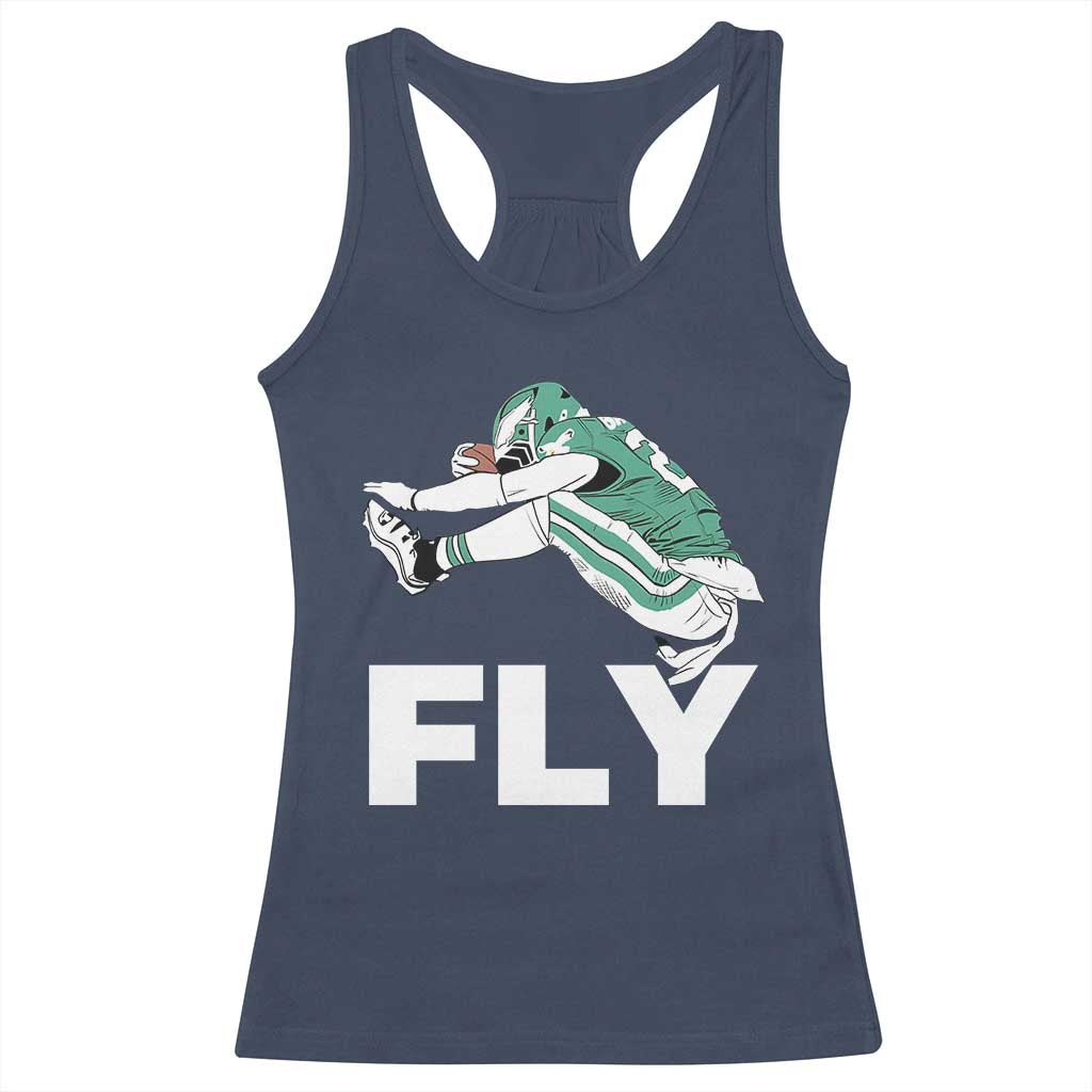 EF Game Day Racerback Tank Top Retro Sports Fan TS10 Navy Print Your Wear