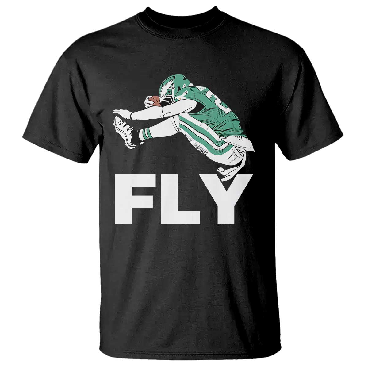Philly Fan T Shirt Barkley Backwards Hurdle TS10 Black Print Your Wear