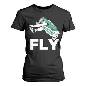 Philly Fan T Shirt For Women Barkley Backwards Hurdle TS10 Black Print Your Wear