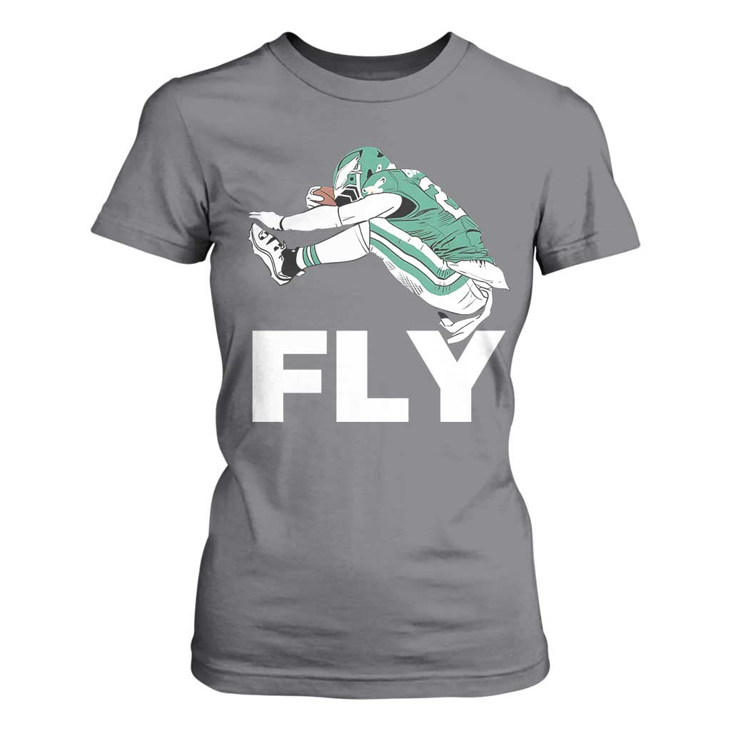 EF Game Day T Shirt For Women Retro Sports Fan TS10 Charcoal Print Your Wear
