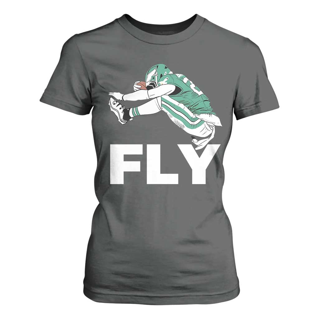 EF Game Day T Shirt For Women Retro Sports Fan TS10 Dark Heather Print Your Wear