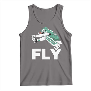 Philly Fan Tank Top Barkley Backwards Hurdle TS10 Deep Heather Print Your Wear